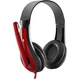 Навушники Canyon HSC-1 Black-Red (CNS-CHSC1BR) - зображення 1