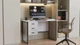 Компьютерный стол Ferrum-decor Гарри 75x120x70 черный ДСП Белое 16мм - изображение 2