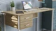 Компьютерный стол Ferrum-decor Дакота 75x120x70 белый ДСП Дуб Сонома 32мм - изображение 5