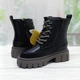 Детские зимние ботинки для девочки Clibee 32 19 см чёрные 34987 - изображение 4