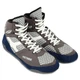 Борцовки замшевые Fistrage Fight Gear 4728 размер 38 Grey-Blue - изображение 3