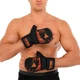 Перчатки для смешанных единоборств MMA Fistrage 8437 размер XL Black-Orange - изображение 10