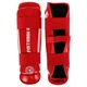 Захист гомілки для єдиноборств захист для ніг Fistrage Fight Gear 8450 розмір L Red - зображення 4