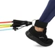 Еспандер багатофункціональний для фітнесу 5 джгутів Zelart Resistance Band 5449 - зображення 6