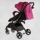 Візок прогулянковий дитячий "JOY" Comfort L-20115 (1) рама сталь з алюмінієм, футкавер, підсклянник, телескопічна ручка - зображення 3