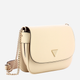 Torebka crossbody damska mała Guess Fedora HWBG9519190-BON Mleczna (800070334870) - obraz 3