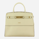 Torba shopper damska skórzana Guess Cristina HWCRCAL2206-IVO Biała (800070289890) - obraz 1