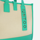Torba shopper damska IUNTOO 105003-NATURALE/ACQUAMARINA Ciemnogranatowa (800070318309) - obraz 5