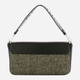 Torba damska IUNTOO 116001-NERO+SPIGATO-GRIGIO/NER Czarna (800070310038) - obraz 2