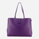 Torba shopper damska skórzana IUNTOO 130001-D45-+-C45 Fioletowa (800070285188) - obraz 2