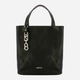Torba shopper damska skórzana IUNTOO 168080-014 Czarna (800070307927) - obraz 1