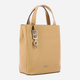 Torba shopper damska skórzana IUNTOO 168095-4720 Beżowa (800070318236) - obraz 3
