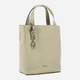 Torba shopper damska skórzana IUNTOO 168095-4721 Szara (800070318239) - obraz 4