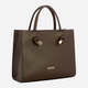 Torebka crossbody damska skórzana IUNTOO 168108-4105 Brązowa (800070329010) - obraz 3