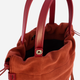 Torba shopper damska skórzana IUNTOO 174013-E10 Czerwona (800070326004) - obraz 5