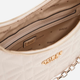 Сумка хобо жіноча середня Guess Assia HWQG8499180-STO Бежева (800070326047) - зображення 3