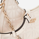 Сумка хобо жіноча середня Guess Assia HWQG8499180-STO Бежева (800070326047) - зображення 4
