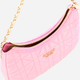Сумка хобо жіноча середня Guess Assia HWQG8499180-PIN Рожева (800070326046) - зображення 5