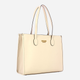 Torba shopper damska duża Guess Silvana HWVB8665240-LGR Beżowa (800070325041) - obraz 3