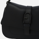 Сумка багет жіноча з натуральної шкіри маленька Furla Flow Mini WB01032BX2045O60001020 Чорна (800070310957) - зображення 6