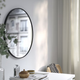 Зеркало LINDBYN IKEA 705.904.48 черный - изображение 2