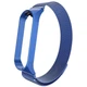 Металлический ремешок Milanese Youth для Xiaomi Mi Band 4 / 3 Синий (2209P) - изображение 1