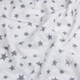 Простынь на резинке фланель Cosas GREY STARS 90х200х20 (4822052369869) - изображение 4