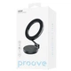 Автомобильный держатель для телефона Proove Hoop Stick-on Car Mount Magnetic Ring для крепления на панель/торпедо (CHHS00000005) Black - изображение 4