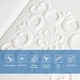 Самоклеющаяся декоративная потолочно-стеновая 3D панель Sticker Wall фигуры 700x700x4мм (114) SW-00000006 - изображение 5