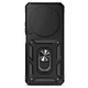 Протиударний броньований чохол із захистом камери для Xiaomi Redmi 14c та Poco C75 Armor Case Keysion black - изображение 2