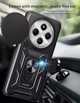 Протиударний броньований чохол із захистом камери для Xiaomi Redmi 14c та Poco C75 Armor Case Keysion black - изображение 14