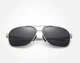 Мужские поляризационные солнцезащитные очки KINGSEVEN N7188 Silver Gray - изображение 2