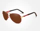 Мужские поляризационные солнцезащитные очки KINGSEVEN K725 Red Brown - изображение 3