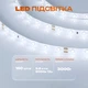 Зеркало с подсветкой для ванной комнаты с рамкой настенное смарт зеркало LED с подогревом и дисплеем 80х60 см BRS - изображение 5