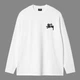 Лонгслів Stussy 0003 білого кольору, розмір L - зображення 1