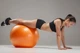 Мяч для фитнеса (фитбол) Power System PS-4011 Ø55 cm PRO Gymball Orange (PS-4011_55cm_Orange) - изображение 9