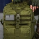 Рюкзак Silver Knight USA 45 л Oxford 800D з кріпленням Molle олива 50х30х30 см - зображення 5