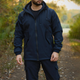 Мужской Комплект Куртка Softshell + Брюки на флисе / Костюм Intruder синий размер L - изображение 3
