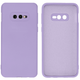Чехол противоударный Silicone case защита камеры Kassel для Samsung S10e (13) лиловый Lilac - изображение 1