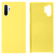 Чехол противоударный Silicone case защита камеры Kassel для Samsung Note 10 Plus (20) желтый Yellow - изображение 1