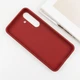 TPU чохол Bonbon Metal Style для Samsung Galaxy S24+ Червоний / Red - изображение 4