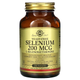 Solgar Селен без дріжджів, Selenium 200 мкг - 250 таблеток (033984025585) - зображення 1