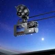Автомобильный Видеорегистратор HOCO DI60 World three-screen simultaneous display driving recorder wifi Черный - изображение 2