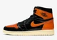 Кроссовки мужские Jordan 1 Retro High Shattered Backboard 3.0 45 Помаранчевий 555088-028 - изображение 1
