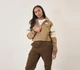 Куртка жіноча Jordan Womens Woven Jacket S Коричневий DQ4625-258 - зображення 3