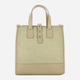 Torba shopper damska IUNTOO 125003-BEIGE-BEIGE Beżowa (800070303339) - obraz 2