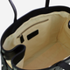 Сумка шопер жіноча IUNTOO 140001-NERO-BEIGE Чорна (800070262510) - зображення 4