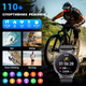 Военные смарт-часы для мужчин Smart Watch, 1,85" HD, смарт-часы со светодиодным фонариком для Android iOS - изображение 5