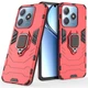 Чехол Fiji Ring для Realme Note 60x бронированный бампер с кольцом подставкой красный - изображение 1