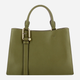 Torba shopper damska skórzana Furla Nuvola M WB01336BX20452810S1007 Zielona (800070325832) - obraz 2